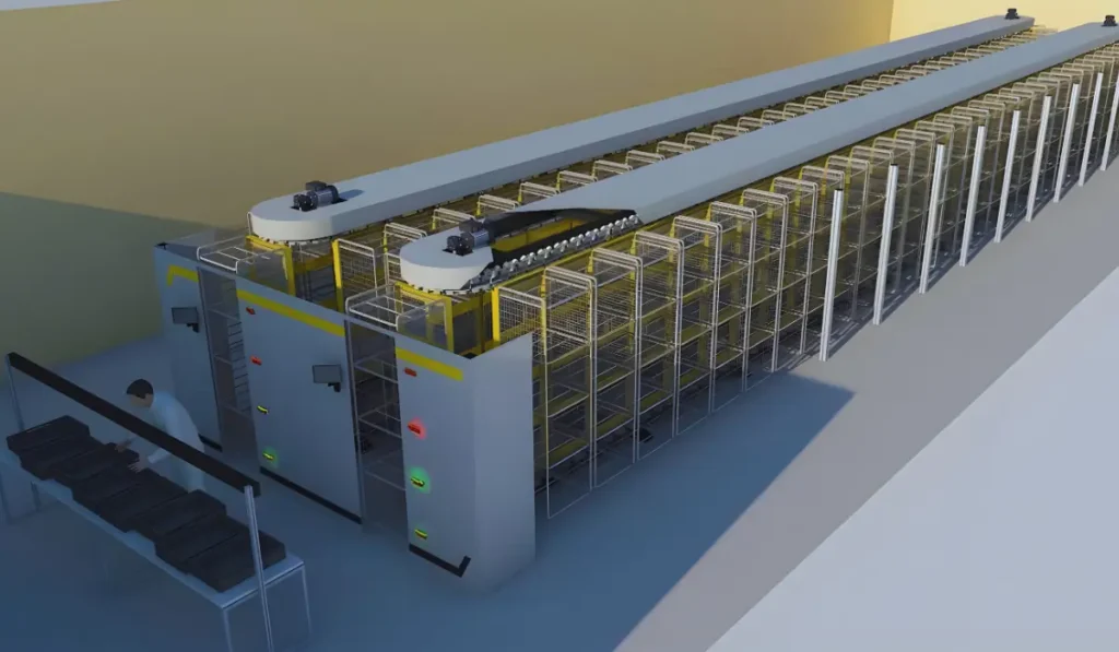 carrossel horizontal